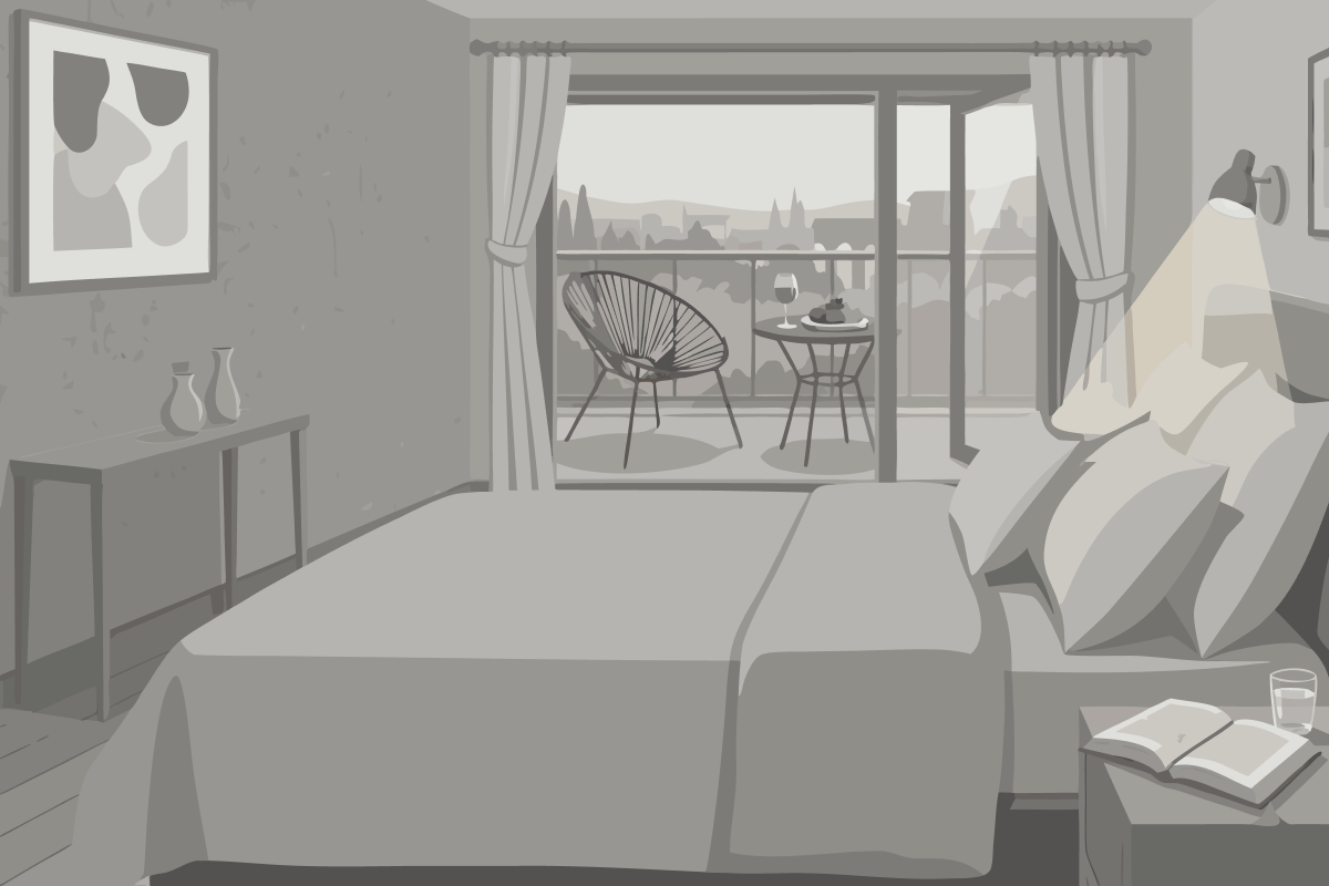 Deluxe Riverside 2 Queen Suite